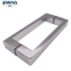 Best selling 25*13mm stainless steel square tube tempered glass shower door handle for glass door shower