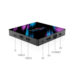 Best selling Android 9.0 2GB/4GB RAM 32G/64G ROM RK3318 OTT TV Box H96 Max-3318 Smart Android TV Box