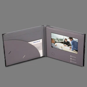 Best selling consumer electronics video in brochure 7 inch