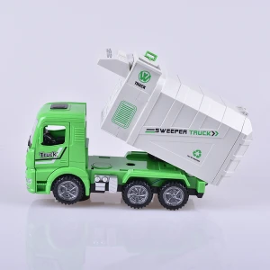 Best Selling Truck Toys Electric Car Kids Universal Sanitation Vehicle  Plastic Toy Cars