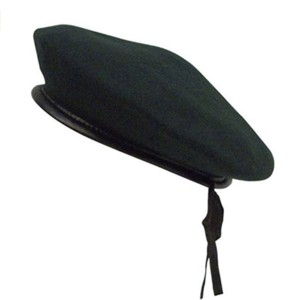 BH03 Navy army military Unlimited wool Beret with Leather Sweatband army green olive red black adjustable