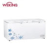 Big Handle 1091L thickness foaming two Door  Chest Freezer/Deep Freezer