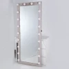 Big Size Dressing Mirror Full-length led bulbs Floor Vanity Makeup Mirror with USB