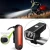 Import Bike Bicycle Lights USB LED Rechargeable Set Mountain Cycle Front Back Headlight Bike Lamp Cycling FlashLight For Bike 911 from China