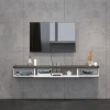 Bixiaomei floating TV stand bedroom wall mounted TV cabinet