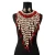 Import Black Bead and Cowrie Shell Fringe Necklace Set from India