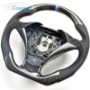 Black Carbon Fiber Racing Car Steering Wheel For BMW X1