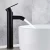 Black color 304 stainless steel faucet for bathroom basin wash basin faucet basin mixer faucet