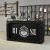 Import black metal Industrial style retro restaurant cashier counter club water bar coffee shop reception counter from China