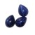Import Blue synthetic pear cabochon cut star sapphire loose gemstone per piece price from China