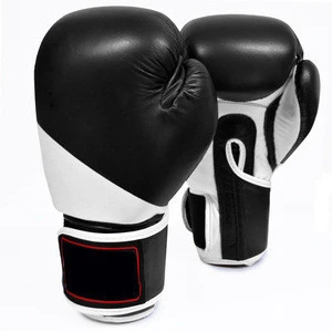 Boxing Gloves made Of Pu leather With Straps Pu