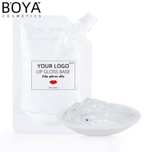 Boya Cosmetics 2020 Wholesale Custom LOGO Moist/Matte Clear Premade Versa Lipgloss Base Gel Vendor Vegan Versagel Lip Gloss Base