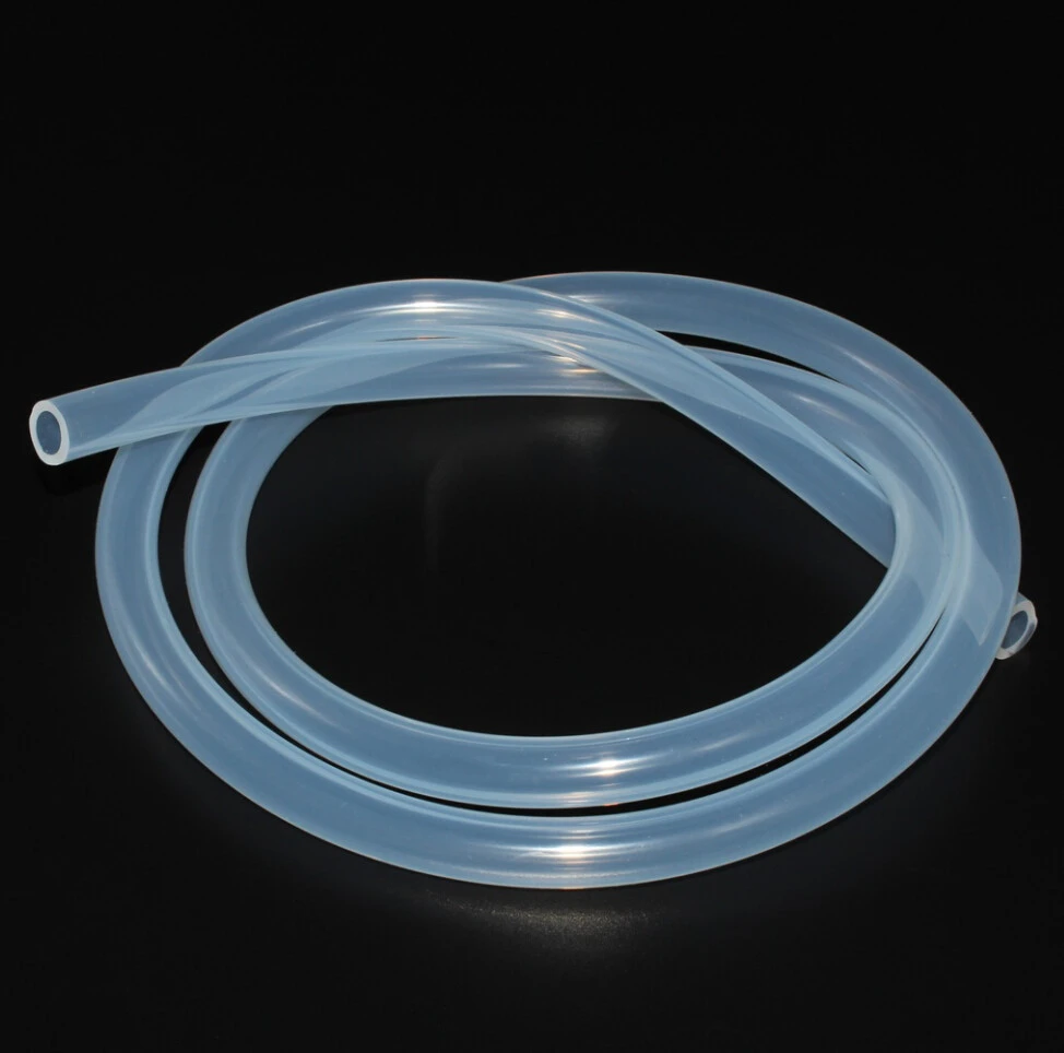 BPA Free Good Quality Food Grade Heat Resistance Transparent Clear Thin Silicone Rubber Hose Pipe