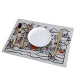 BPA Free Silicone Trivet Mat Circle Functional Cooking Potholders Flexible Hot Pads Silicone Trivet Mat