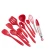 Import BPA Free11 PCS Silicone Kitchen  Utensils  Sets Tool Cooking Utensils  with Wood Handles Turner Tongs Spatula Spoon from China