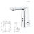 Import Brass Deck mounted automatic sensor basin faucet auto smart touchless cold water tap for bathroom and hotel from China