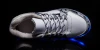 Breathable lace up summer LED light low MOQ casual shoes