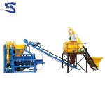 bricks making machine QT4-15C automatic brick machine