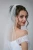 Import bridal veil tulle beaded lace trim wedding veil from China