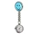 Import Brooch Design Cheap Colorful Portable Silicone Clip Watch Nurse FOB Watch from China