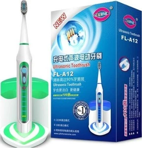 brush teeth electric toothbrush with uv sanitizer box and inductive charge