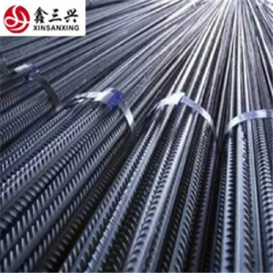 Building construction concrete iron rod / deformed steel rebar