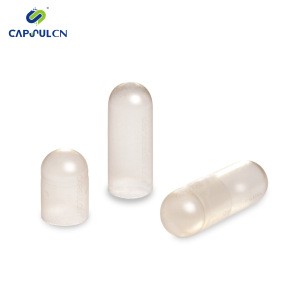 CapsulCN Size 0 HPMC Clear Empty Vegetarian Capsules