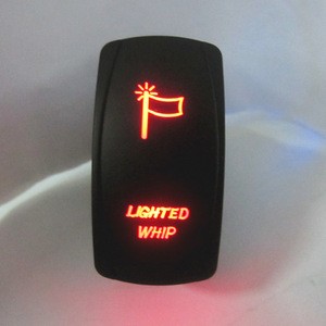 car accessories free sample waterproof 12V 5Pin carling style  marine universal On Off led Light bar Rocker Switch