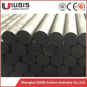 carbon block graphite materials supporting small orders graphite rod