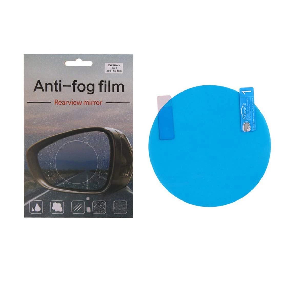 cars  sticker  rearview mirror film anti fog window protections  antifog waterproof protective antiglare  stickers