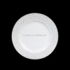 Ceramic Dinner Set White Restaurant Quality Gold Luxury Porcelain Dinnerware Sets New Bone China Round Shape Customized Packing