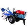Changmei farm walking tractor 12 horsepower can be matched with supporting farm machinery and tools