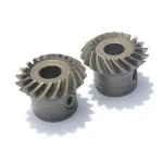 Changzhou factory custom made 1.2 module precision helical bevel gear for sewing machine