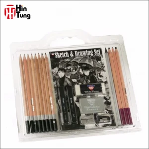 Cheap Price Clamshell Package 18pcs Sketching and Drawing Pencil Set