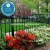 Import cheap price Guangzhou Factory customized garden used powder coated wrought iron fence panels from China