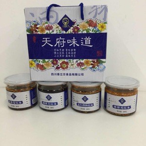 Cheap Spicy Sauce with 1.04kg 4 set of traditional sichuan condiments
