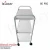 Import Cheep 3-Shelves stainless steel salon trolley from China
