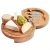 Import Cheeseboard Durable Round Natural Bamboo Cheese Cutting Board from China