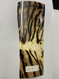Cheetah Pattern Iron-on Heat Transfer Vinyl Wild Animal Print HTV Craft Film Garment Clothing for T-Shirt Decoration