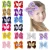 Import Child Ribbon Angel Wings Bow Hair Clip Baby Girl Solid Color 6 Inch Hair BowClip from China