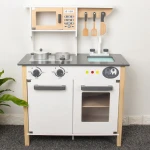 Children's simulation family Suit Girls Set Up Wooden Kitchen Toys For Educational