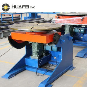 China automatic flange welding positioner turntable
