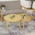 Import China Cheap Round Coffee And Coffee Table Dining Table With Solid Wood Table Legs from China