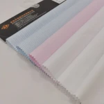 china factory direct yarn dye jacquard shirting fabric cvc cotton rich dobby shirt fabricfor mens shirts