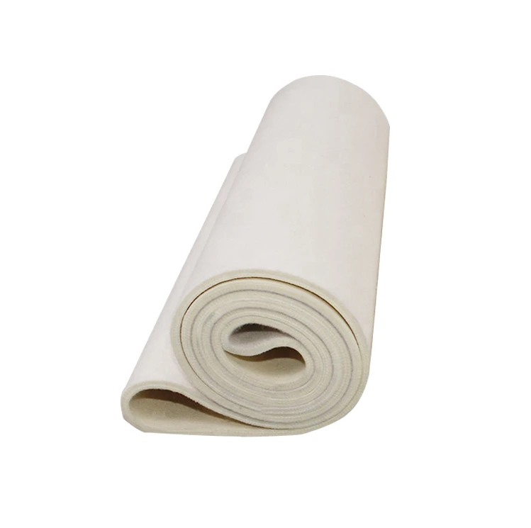 China Factory industrial flat drive wool felt conveyor belt wool felt belt for heat transfer