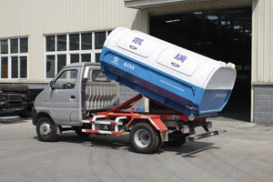 china famous brand ChangAn garbage collection mini truck for hot sale