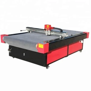 China machinery 600D Oxford cloth sample cutting machine with flying knife