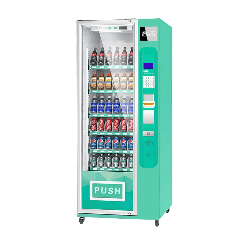 China Quality Manufacturer Vending Machine Auto-front Roller Shelf Vending Machine