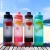 Import China supplier  700 ml frosted plastic bottle high Quality drinkware colorful outdoor portable sport bottle from China