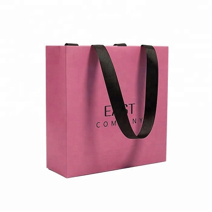 China supplier custom logo jewelry paper bag small medium large size clothes paper bag